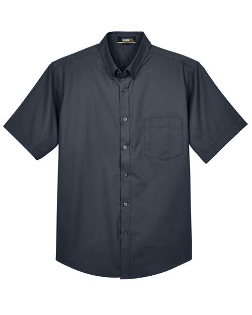 Chemise habillée en sergé à manches courtes Optimum pour homme