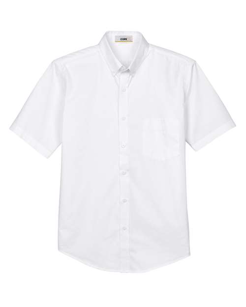 Chemise habillée en sergé à manches courtes Optimum pour homme