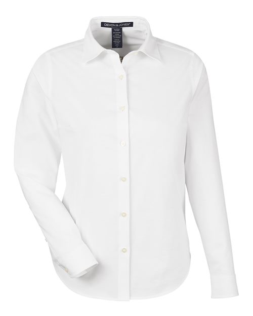 Chemise en popeline Spencer CrownLux Performance® pour femme
