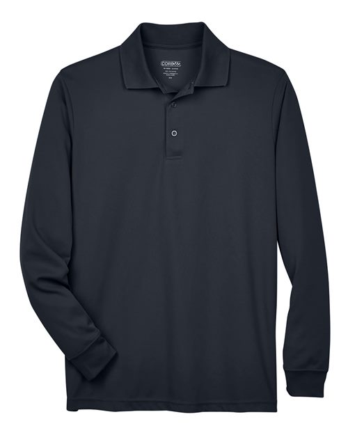 Polo piqué à manches longues Pinnacle Performance pour homme
