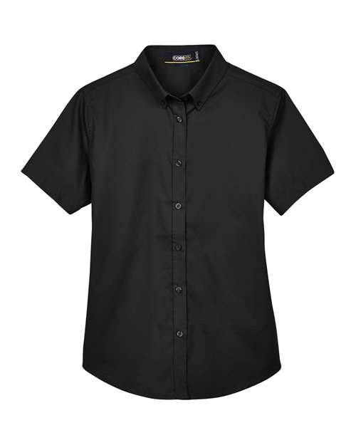 Chemise Optimum à manches courtes en sergé pour femme