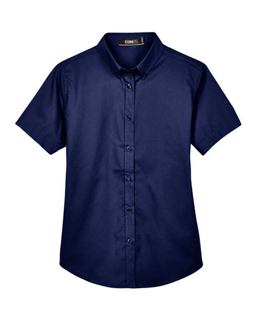 Chemise Optimum à manches courtes en sergé pour femme