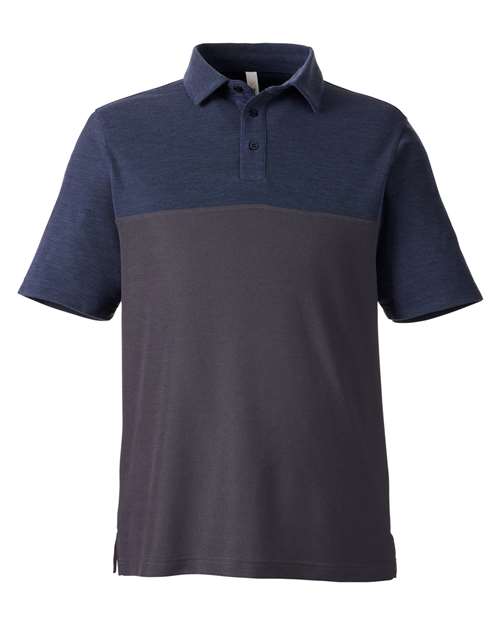 Polo Fusion ChromaSoft™ Colorblock pour homme