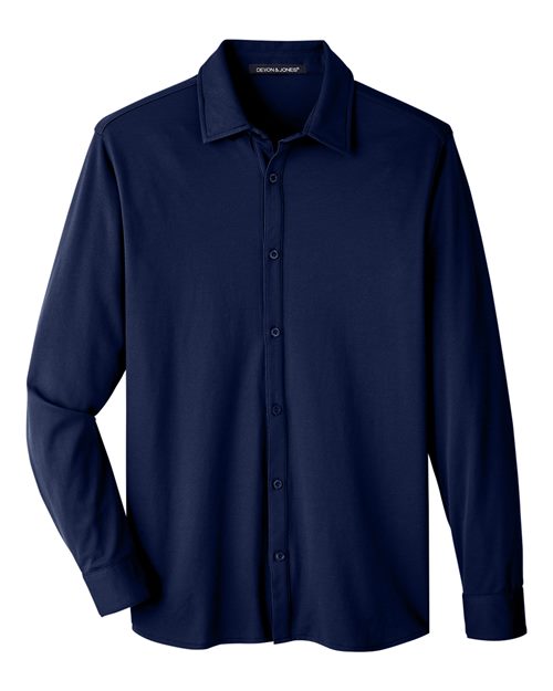 Men's CrownLux Performance® Plaited Dress Shirt