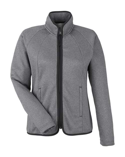 Veste zippée intégrale Venture Heathered Stripe pour femme