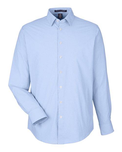 Chemise habillée à micro-rayures CrownLux Performance® pour homme