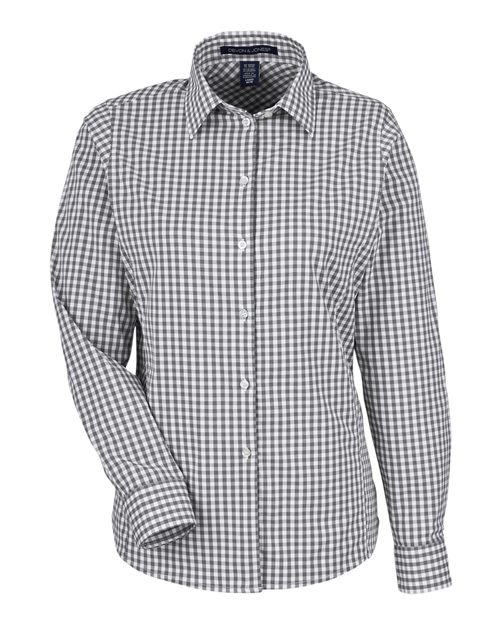 Chemise à carreaux vichy CrownLux Performance® pour femme