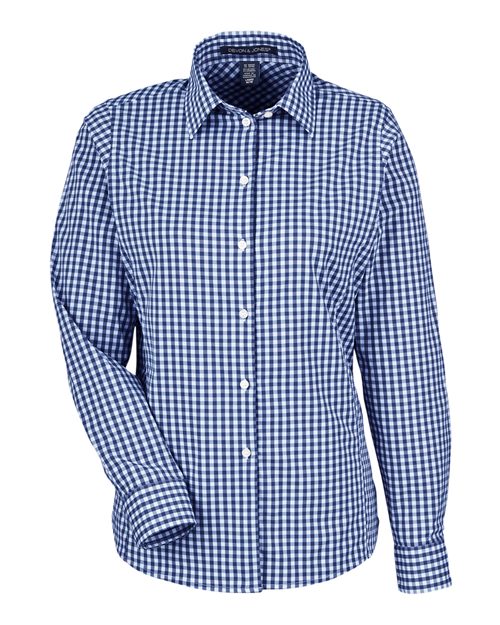 Chemise à carreaux vichy CrownLux Performance® pour femme