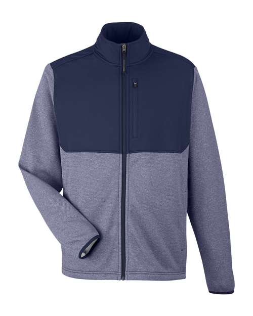 Veste hybride à rayures chinées Venture pour homme