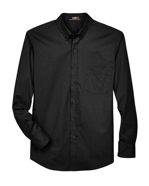 Chemise habillée en sergé pour homme de grande taille