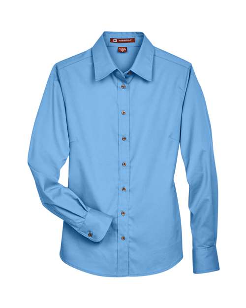 Chemise habillée en sergé à manches longues Easy Blend™ pour femme avec traitement antitache