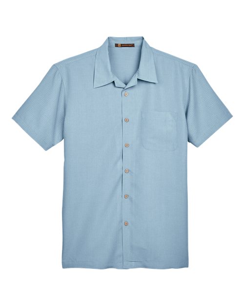 Men's Barbados Textured Camp Shirt