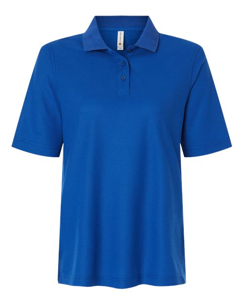 Polo piqué Maverick CVC pour femme