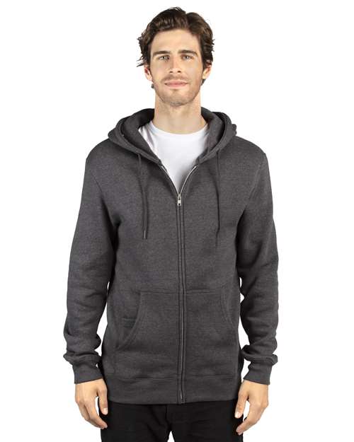 Unisex Fleece Full-Zip Hooded Sweatshirt