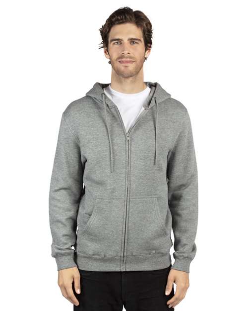 Unisex Fleece Full-Zip Hooded Sweatshirt