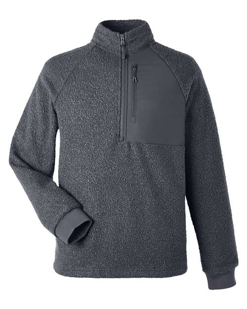 Pull polaire Aura à quart de zip pour homme