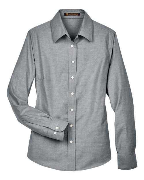 Chemise Oxford à manches longues pour femme