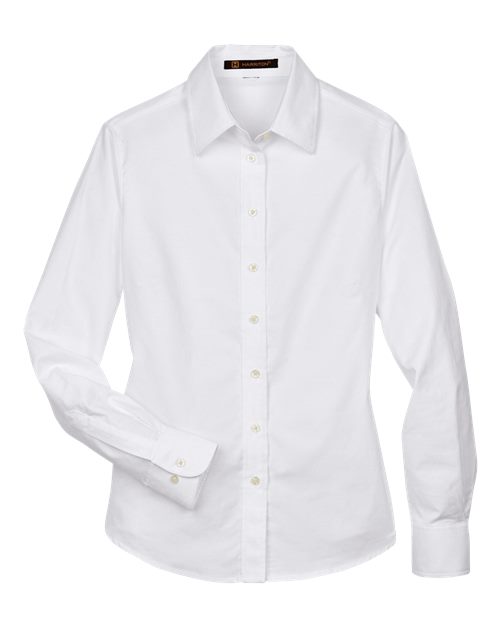 Chemise Oxford à manches longues pour femme