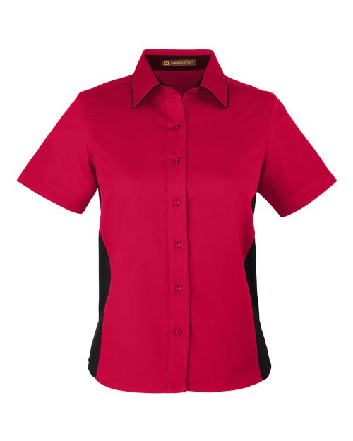 Chemise à blocs de couleurs Flash IL pour femme