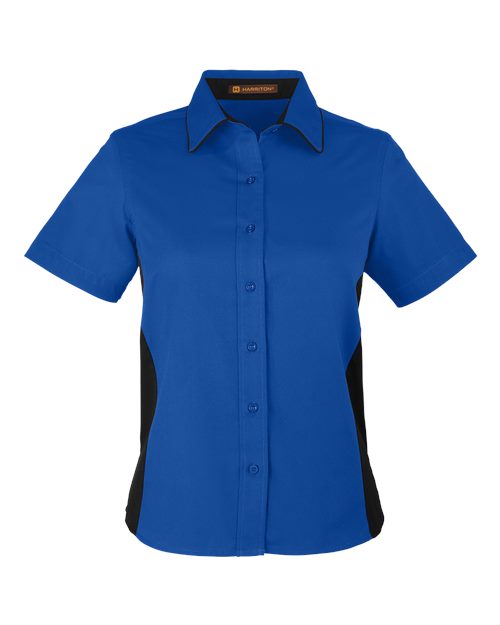 Chemise à blocs de couleurs Flash IL pour femme