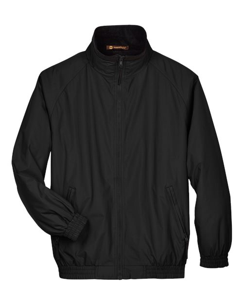 Veste unisexe en nylon doublée polaire