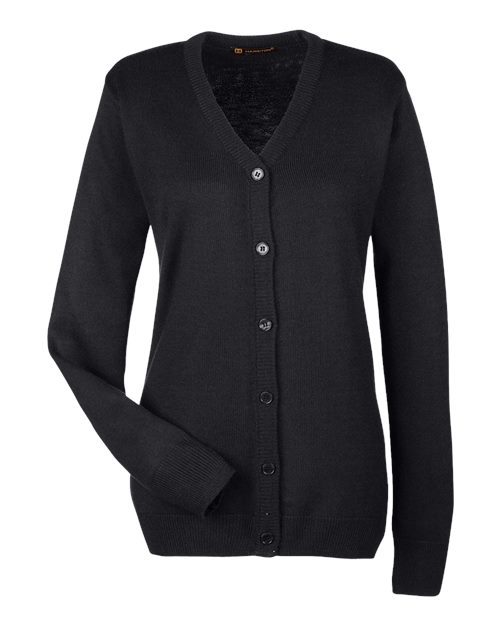 Pull cardigan boutonné à col en V Pilbloc pour femme