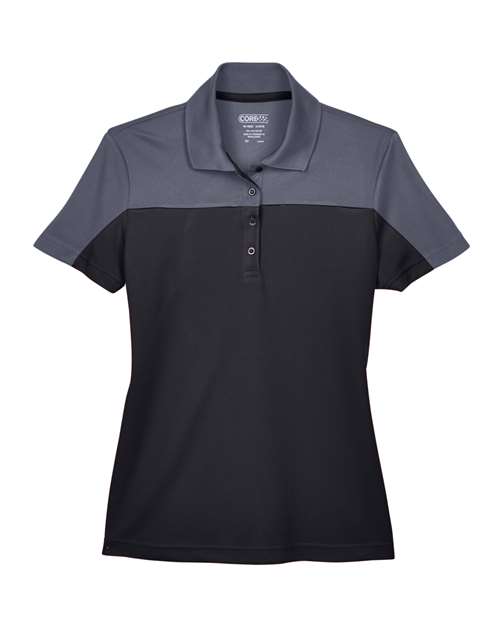 Polo piqué Performance Colorblock Balance pour femme