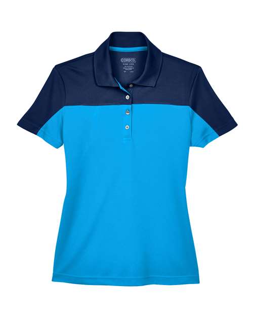 Polo piqué Performance Colorblock Balance pour femme
