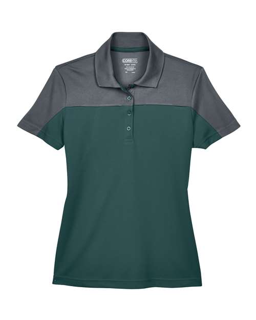 Polo piqué Performance Colorblock Balance pour femme