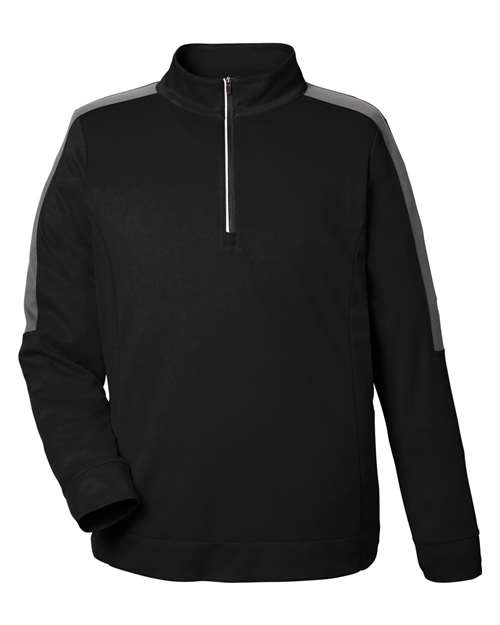Pull à fermeture éclair quart de tour en maille colorblock Market Snag Protect pour homme