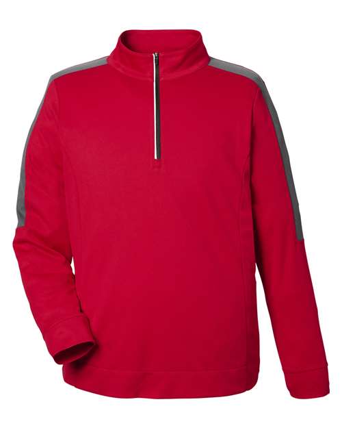 Pull à fermeture éclair quart de tour en maille colorblock Market Snag Protect pour homme