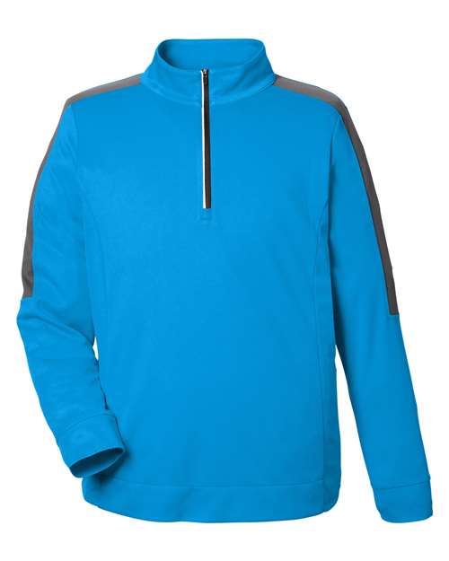 Pull à fermeture éclair quart de tour en maille colorblock Market Snag Protect pour homme