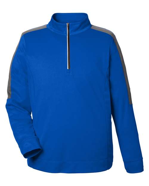 Pull à fermeture éclair quart de tour en maille colorblock Market Snag Protect pour homme