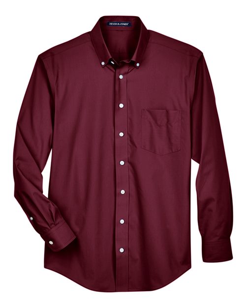 Chemise habillée en tissu tissé pour homme Crown Collection®