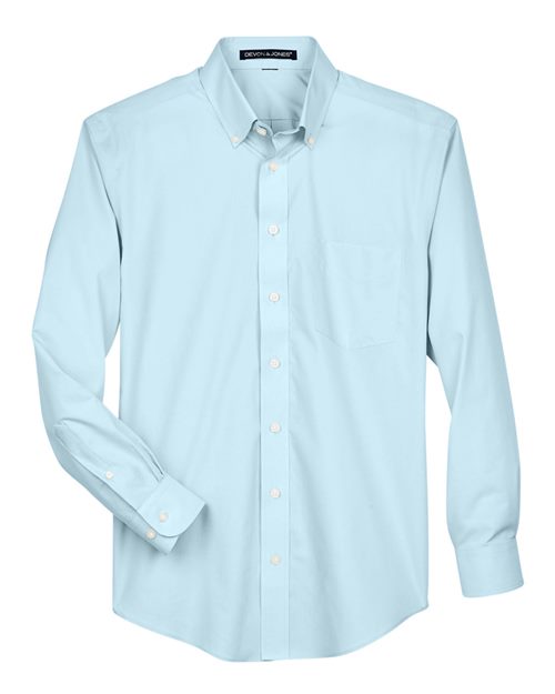 Chemise habillée en tissu tissé pour homme Crown Collection®