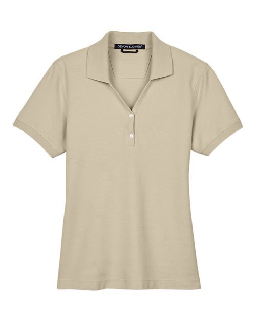 Women's Pima Piqué Polo