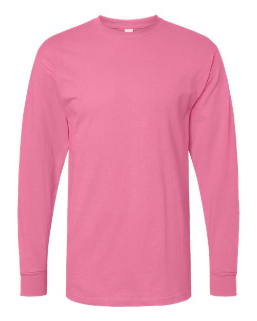 Unisex Gold Soft Touch Long Sleeve T-Shirt