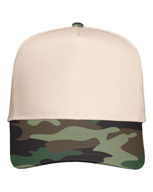 Five-Panel Twill Cap