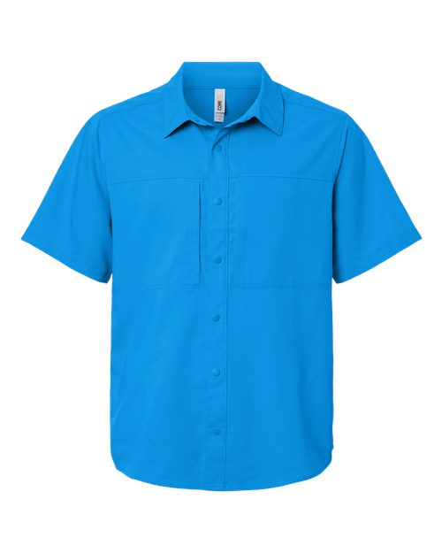 Men's UltraUVP Shoreline Short Sleeve Staff Shirt