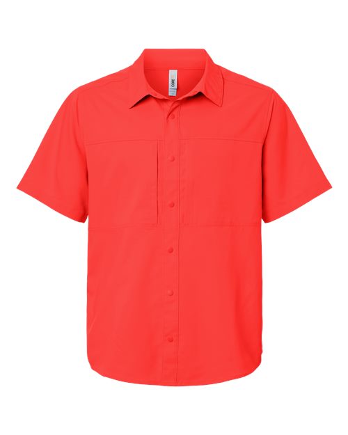 Men's UltraUVP Shoreline Short Sleeve Staff Shirt