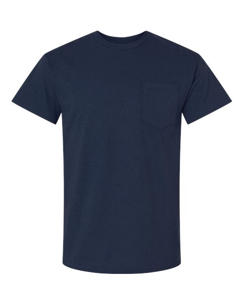 T-shirt unisexe à poche en coton Ultra Cotton®