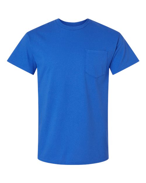 T-shirt unisexe à poche en coton Ultra Cotton®