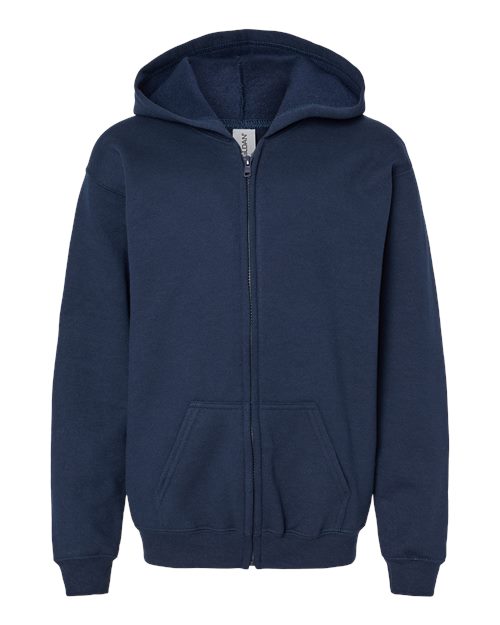 Youth Heavy Blend™ Full-Zip Hooded Sweatshirt