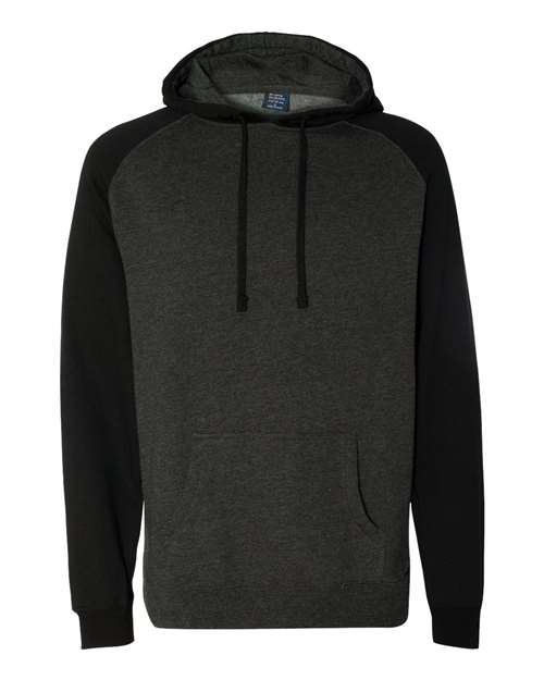 Unisex Raglan Hooded Sweatshirt
