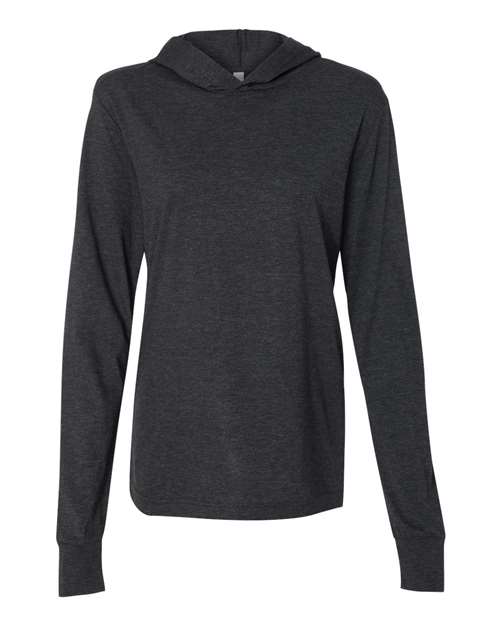 Unisex Jersey Hooded Long Sleeve Tee