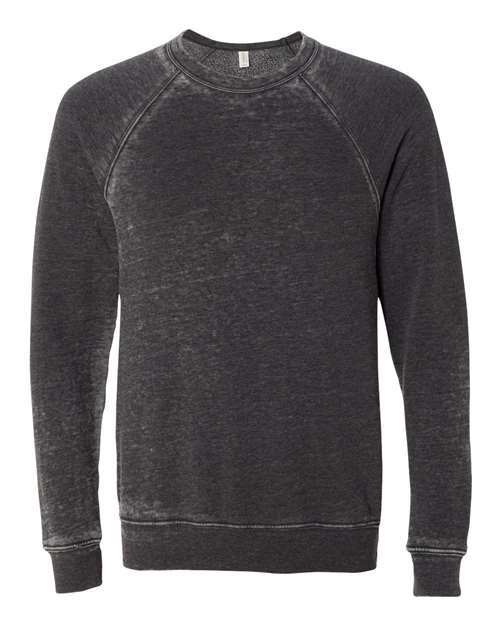 Unisex Sponge Fleece Raglan Crewneck Sweatshirt