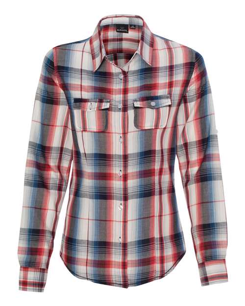 Chemise à carreaux pour femme