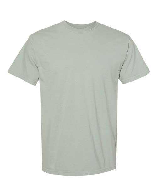 T-shirt épais teint en pièce