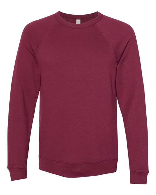 Unisex Sponge Fleece Raglan Crewneck Sweatshirt