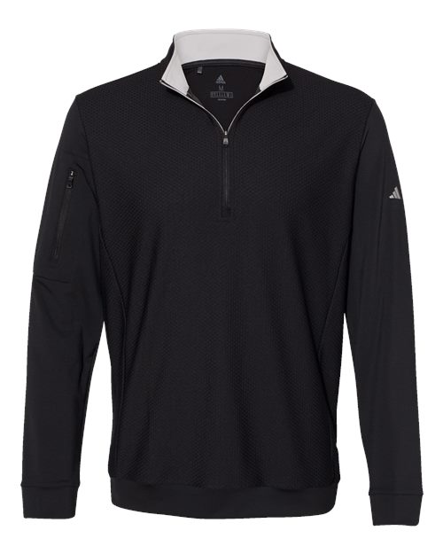 Pull texturé Performance à quart de zip pour homme